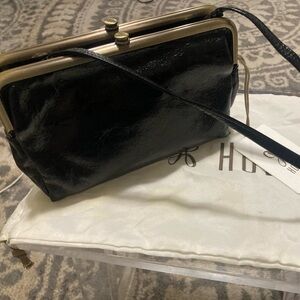 NWT Hobo Lauren crossbody black leather